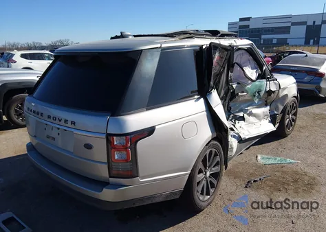 2017 Land Rover Range Rover 3.0L V6 Supercharged Hse z USA, uszkodzony, nr VIN SALGS2FV7HA354278